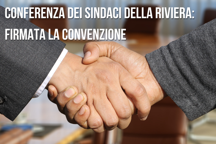 Conferenza dei sindaci della Riviera: firmata la convenzione